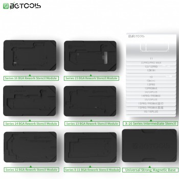 T6-BG IPHONE positioning soldering paste station for motherboard BGX-16  