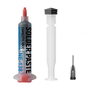 C4-High-quality low-temperature solder paste Sn42Bi58 alloy. Melting at 138°C 