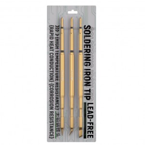 17-BG210 Series Soldering Iron Tip - BG210(Gold)