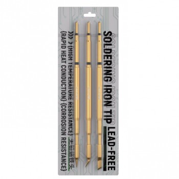 17-BG210 Series Soldering Iron Tip - BG210(Gold)