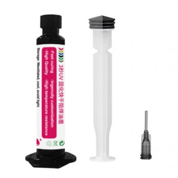 D3-BG new UV-curable solder mask ink dries in 3 sec BG-7pro red