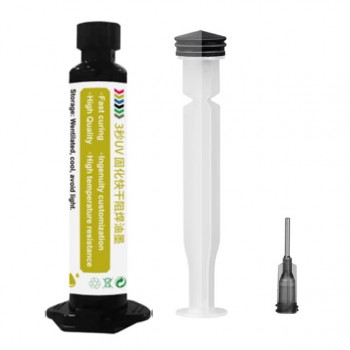 D5-BG new UV-curable solder mask ink dries in 3 sec BG-7pro Yellow