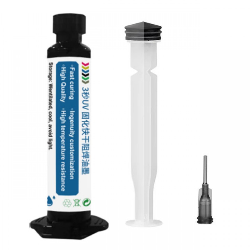 D6-BG new UV-curable solder mask ink dries in 3 sec BG-7pro Yellow