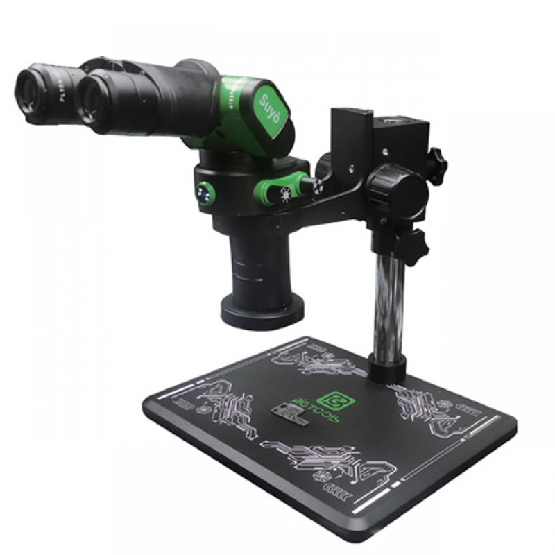 1-2 BG Trinocular Stereo Microscope 7X to 45X Suyo-1