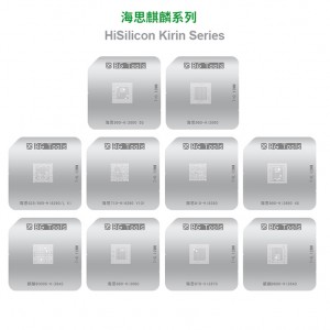 T3-BG IC soldering paste planting stencil for HiSilicon