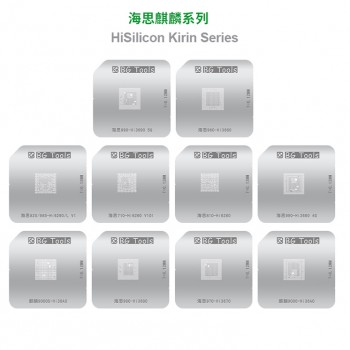 T3-BG IC soldering paste planting stencil for HiSilicon