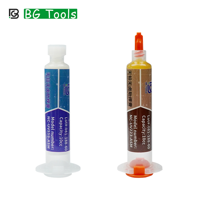G1-BG Lead-free and Halogen-free High Activity Flux Paste NC-UV223-ASM 10cc