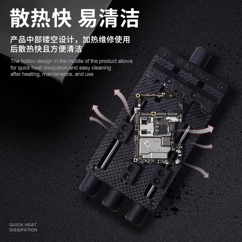 2-1 BG three-force bearing motherboard fixture