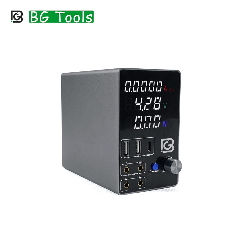 1-5 Professional DC Digital Power Supply - Adjustable Voltage for Mobile and Electronics Repair BG-2405