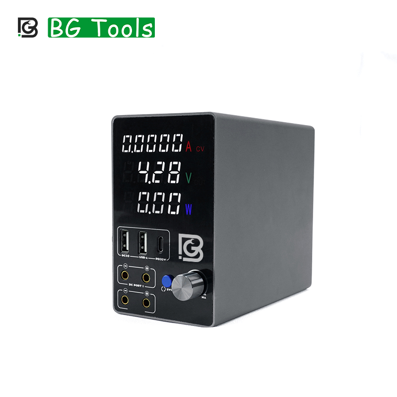 1-5 Professional DC Digital Power Supply - Adjustable Voltage for Mobile and Electronics Repair BG-2405