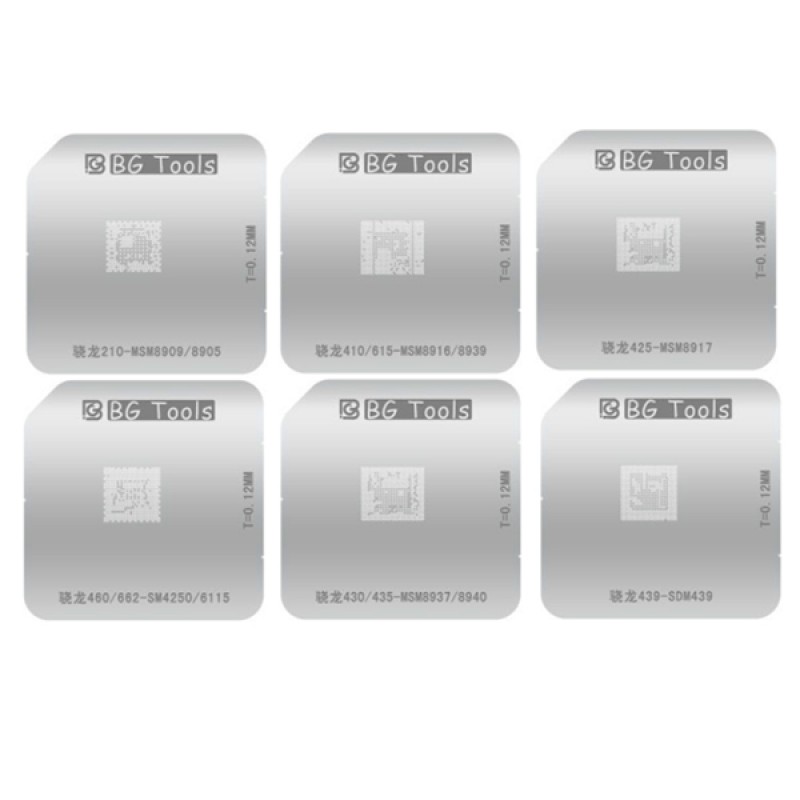 T5-BG IC soldering paste planting stencil for Qualcomm