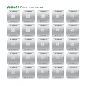 T5-BG IC soldering paste planting stencil for Qualcomm