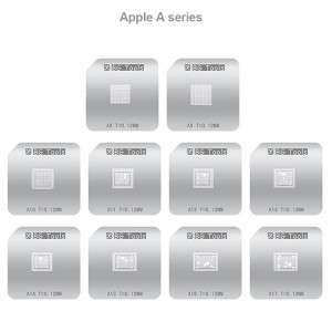 T4-BG IC soldering paste planting stencil for IPHONE CUP repair 