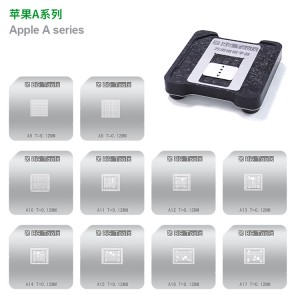 T4-BG IC soldering paste planting stencil for IPHONE CUP repair 